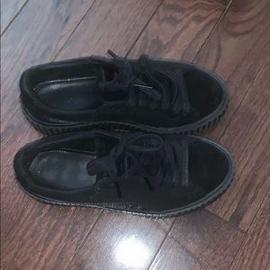 Rihanna Puma Suede Fenty Creepers Triple Black